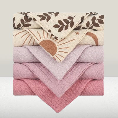 SERVIETTE POUR BEBE - BabyCottonWipe™ - Style A