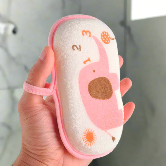 Eponge de Bain - BabyBathSponge™ - Rose